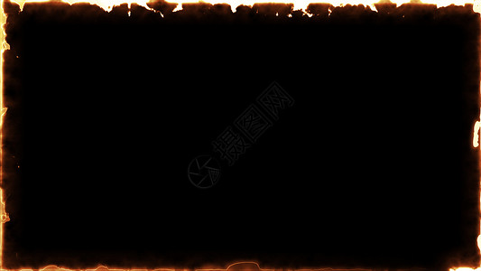 黑色背景上的计算机生成的火框 抽象火 cadr 的 3d 渲染辉光射线焰火痕迹踪迹活力镜片魔法条纹线条背景