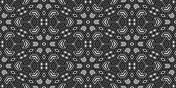 无缝黑白几何图案技术黑色立方体马赛克墙纸风格建筑学棱镜装饰光谱背景图片
