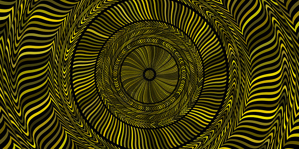 黄金圆环艺术行动背景 轮轮回旋律 中心概念背景图片