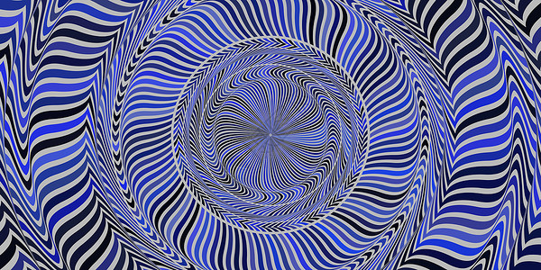 蓝圈艺术行动背景 轮轮回曲速滴 中心概念背景