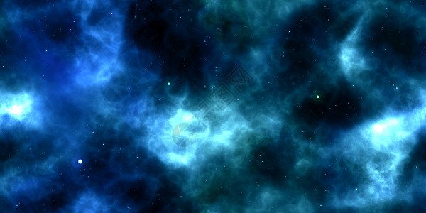 夜空银河背景上的淡蓝色云彩 抽象宇宙无限纹理  3D 渲染  3D插图背景图片