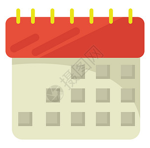 白色背景上的日历组织商业规划师办公室螺旋战略时间日程黑板背景图片