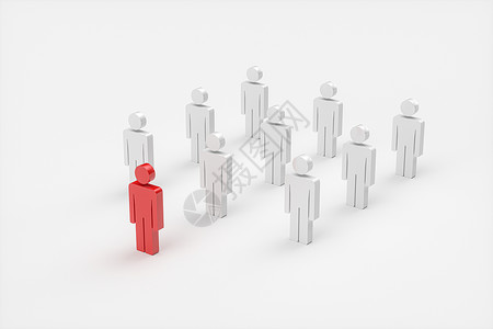 人造模型 商业团队概念 3D推理社区战略男人办公室员工管理人员商务雇主合作公司背景图片