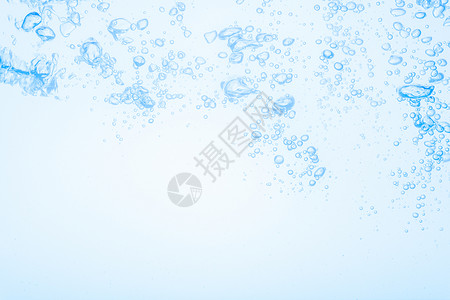 卡通蓝色泡泡蓝色水中白色背景的泡泡Name液体海浪水滴运动宏观波纹背景