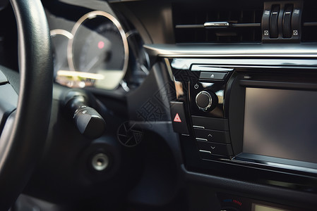 余额调节表现代汽车仪表板按钮车速黑色安慰数字运输水平空气温度屏幕背景