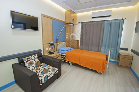 私人病房保健中心枕头高清图片