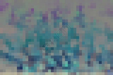 方形河豚形象多彩抽象色彩结晶艺术方形彩虹灰 ic背景