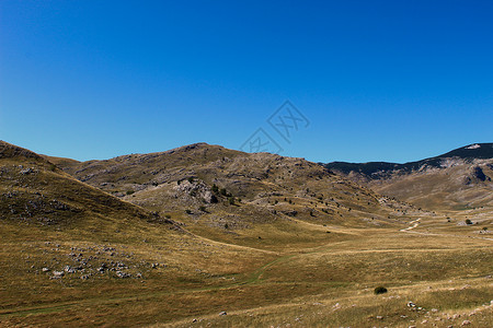 波斯人Bjelasnica山的景观 波斯尼亚和黑塞哥维那Bjelasnica山背景