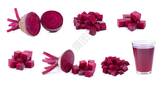 紫色甜菜有营养的有机的高清图片