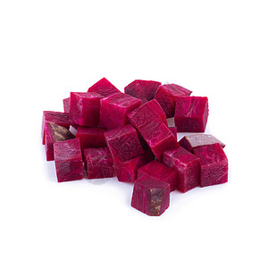 紫色甜菜头切片自然的成熟高清图片
