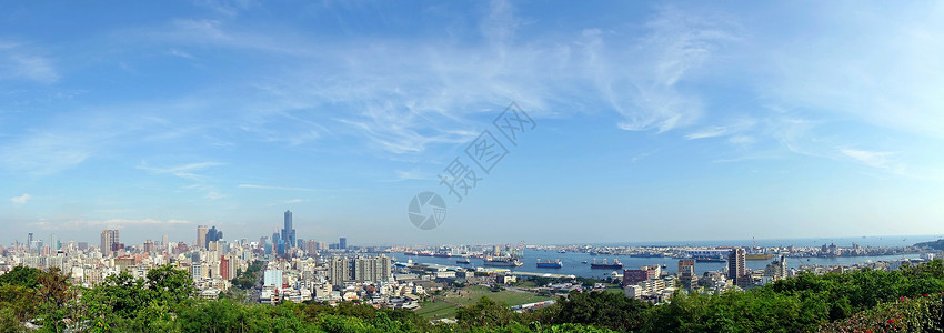 高雄市港口海岸高清图片