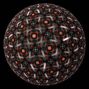 抽象分形球体背景曲线活力圆圈线条几何学海浪漩涡互联网大理石运动背景图片