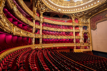 歌剧院卡尼尔法国巴黎加尼耶宫门厅楼梯宫殿音乐大厅建筑艺术歌剧大理石歌剧院背景