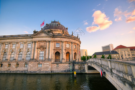 米特德国柏林的博德博物馆历史地标旅游吸引力狂欢艺术首都预兆建筑建筑学背景