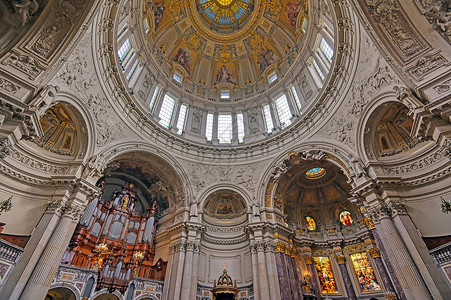 圆顶教堂欧洲欧洲的高清图片