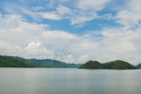 水电湖著名的地标高清图片