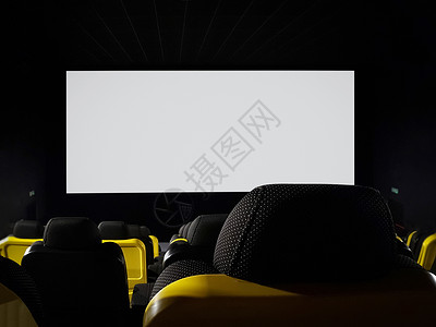 空空电影厅礼堂展示空白大厅房间时间座位场景会议播送高清图片