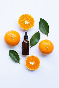 橘子精油皮肤食物菠萝柠檬叶子植物热带甜点饮食排毒高清图片