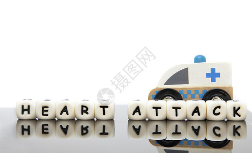 发那科机器人拼写心脏病发作词和玩具安布拉的字母背景