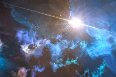美杜莎宇宙中的超新星爆炸 在气体云中窄带辉煌排放黑洞望远镜遗迹星星辉光天文黑色背景