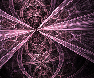 无限符号 抽象高分辨率分形背景 有闪亮的恒星型图案 其底部有一个无穷标志质感技术艺术活力螺旋科学创造力中心星星尖塔背景图片