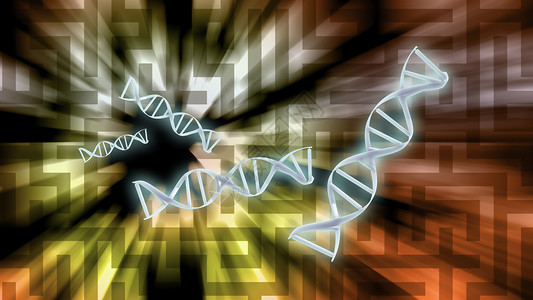 基本形状DNA解决方案命令代码染色体生物教育插图化学生活保健药品背景