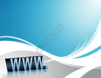 蓝色网站蓝色和白色的波形背景背景