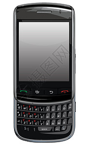 黑莓手机矢量手机PDA黑莓棕榈电话按钮邮件键盘技术戒指玩家记事簿电子邮件背景