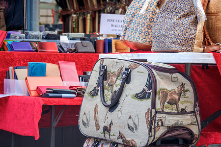 摊位设计素材约克的市场摊位提供各种包装袋背景