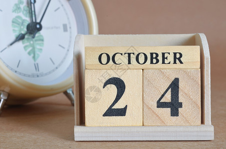 10月24号时间周年标题季节笔记办公室销售日历纪念日广告背景图片