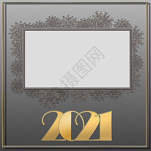 公司10周年庆古典第2021年新年快乐背景传单奢华礼物辉光惊喜微光打印展示雪花海报背景