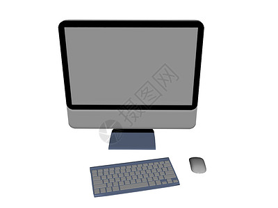 带有监视器和键盘的计算机老鼠屏幕技术电子产品数据电子展示处理背景图片