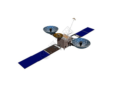 空间对地观测航天飞船空间收音机电视蓝色卫星旅行太空黄色环绕科学背景图片