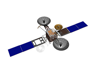 空间对地观测航天飞船空间科学蓝色旅行太空收音机卫星环绕黄色电视背景图片