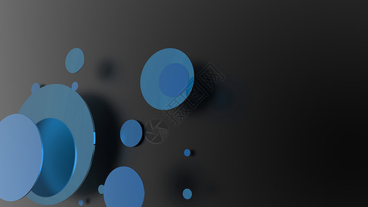 蓝色上设计彩色背景上的蓝色金属和不透明圆圈和圆柱体 图形设计的抽象背景与透明玻璃形状 3d 渲染插图与灯光和阴影推介会几何学戒指广告墙纸汽背景