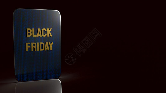 黑色的星期五文字在牌局上 用于节假日购物 3D 翻譯折扣市场奢华3d海报销售标签价格广告字体背景图片
