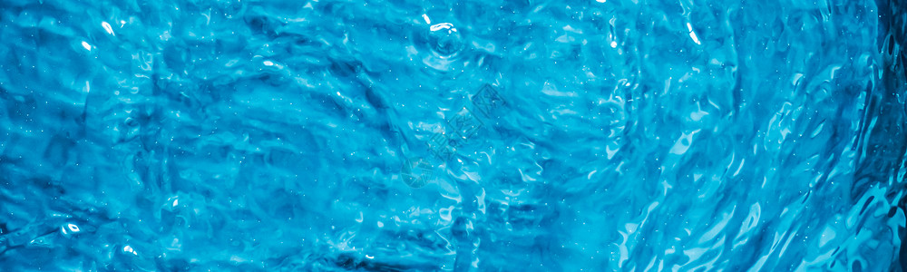 挖出蓝水纹理作为抽象背景 游泳池和大河海洋旅行游泳海浪蓝色科学技术波浪实验室波纹背景