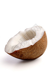 白色椰子健康成分高清图片