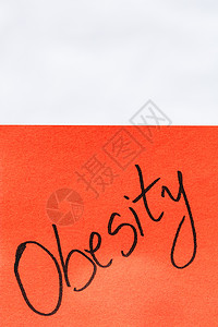 在橙色纸上隔绝的 肥胖笔迹文字背景图片