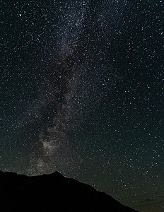 黑夜里的星星夜里星空的一部分 在阿尔泰山上天文星光科学墙纸星系闪光陨石灯光星星外星人背景