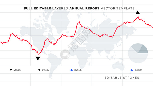 可编辑笔画全球年度财务报告 可编辑图表统计分析 汇编和增订表图解投资推介会文档办公室销售量生长数据工作审计背景