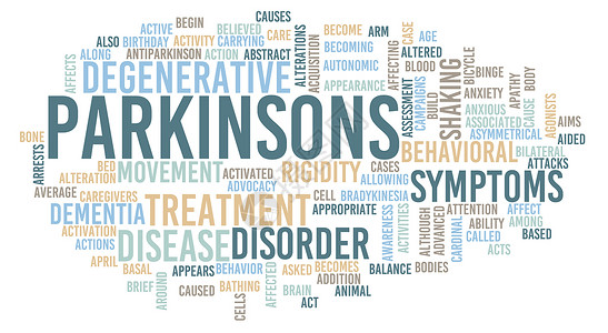 帕金森病疼痛老化治疗援助震颤麻痹症状老年生活神经系统背景