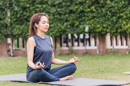 瑜伽家伙幽思人们高清图片