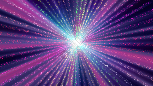 闪光线条粒子激光光彩色射线它制作图案庆典曲线天空光束隧道宇宙活力音乐火花魔法背景
