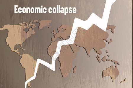 全球战疫海报商业崩溃 由于冠状病毒大流行导致经济下滑感染碰撞经济衰退预报工作失败速度疾病报告市场背景