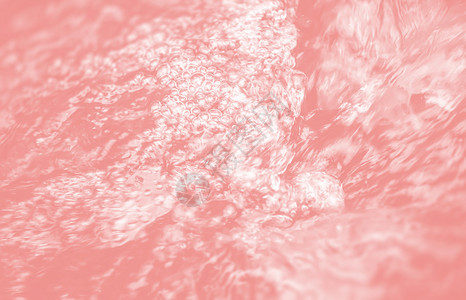 粉色飞溅水素材B 水背景摘要液体溪流海浪波纹飞溅环境气泡运动珊瑚粉色背景