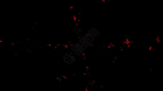 黑色背景上暗淡的红灯背景图片