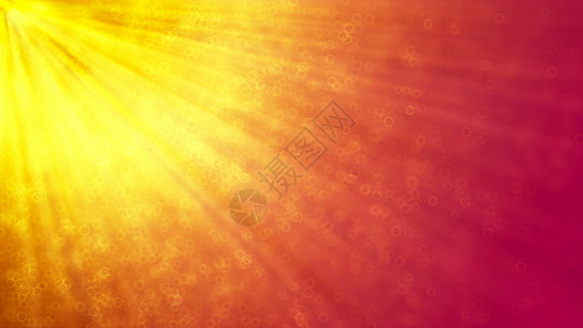黄色闪耀太阳背景 有漂亮的太阳光 3D 覆盖日落条纹射线光束海报太阳活力耀斑小册子强光背景