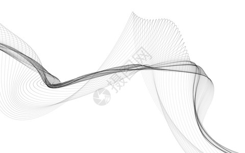 波浪线png白色背景上带有单色波浪线的抽象背景技术插图数据活力艺术运动黑色小册子波浪状墙纸背景