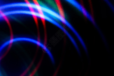 dar 中的抽象柔和运动光辉光波浪彩虹小径力量曲线蓝色光束纤维时间背景图片